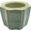 Octagon Self Watering Glazed Ceramic Pot - Jade - 5 1/4 X 4 1/4"