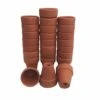 100 - Mini 1 3/4" Clay Pots - Great For Plants And Crafts