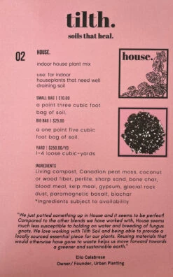Tilth Soil Indoor House Plant Potting Soil - 5lb Bag - Made From Compost -Plant Shop apilen7mh 61990.1627483991