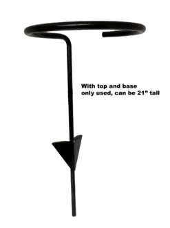 Outdoor Hanging Basket/Plant Stand - Use With Standard 10" Pots - 40" Tall -Plant Shop basetop21in 25611.1693511361