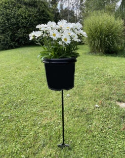 Outdoor Hanging Basket/Plant Stand - Use With Standard 10" Pots - 40" Tall -Plant Shop daisyplantstand 58633.1693511362